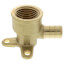 1/2" PEX x 1/2" NPT Brass Drop Ear Elbow (Lead Free)
