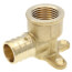 3/4" PEX x 1/2" NPT DZR Brass Drop Ear Elbow (Lead Free)