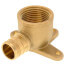 3/4" PEX x 3/4" NPT Brass Drop Ear Elbow (Lead Free)