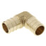 5/8" PEX x 5/8" PEX DZR Brass 90 Elbow (Lead Free)