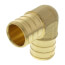 3/4" PEX x 3/4" PEX Brass 90 Elbow (Lead Free)