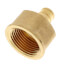 1/2" PEX x 3/4" NPT Brass Female Adapter (Lead Free)