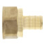 1/2" PEX x 1/2" NPT DZR Brass Female Adapter (Lead Free)