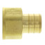 3/4" PEX x 1/2" NPT Brass Female Adapter (Lead Free)