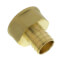 1" PEX x 1" NPT Brass Female Adapter (Lead Free)