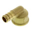 1/2" PEX x FNPT Threaded Elbow (Lead Free)