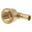 1/2" PEX Crimp x FNPT DZR Brass Threaded Elbow (Lead Free)