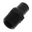 3/4" Poly PEX Crimp x 1/2" NPT Male Adapter