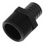 1" Poly PEX Crimp x 1" NPT Male Adapter