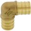 3/4" PEX x 3/4" PEX Brass Elbow (Lead Free)