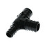 3/4" x 1/2" x 3/4" Poly PEX Crimp Reducing Tee