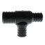 1" x 3/4" x 3/4" Poly PEX Crimp Reducing Tee