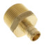 1/2" PEX x 3/4" NPT Brass Male Adapter (Lead Free)