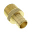 5/8" PEX x 1/2" NPT Brass Male Adapter (Lead Free)