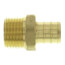 5/8" PEX x 1/2" NPT Brass Male Adapter (Lead Free)