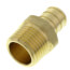 5/8" PEX x 1/2" NPT Brass Male Adapter (Lead Free)