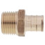 5/8" PEX x 1/2" NPT DZR Brass Male Adapter (Lead Free)
