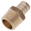5/8" PEX x 1/2" NPT DZR Brass Male Adapter (Lead Free)