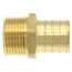 1" PEX x 3/4" NPT DZR Brass Male Adapter (Lead Free)