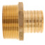 1-1/2" PEX x 1-1/2" NPT Brass Male Adapter (Lead Free)