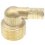 1/2" PEX x 3/4" Male Threaded DZR Brass Elbow (Lead Free)