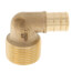 5/8" PEX x 3/4" Male Threaded Brass Elbow (Lead Free)