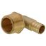 5/8" PEX x 3/4" Male Threaded Brass Elbow (Lead Free)