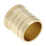 1" PEX DZR Brass Plug (Lead Free)