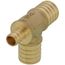 1" PEX x 1/2" PEX x 1" PEX Brass Tee (Lead Free)