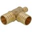 1" PEX x 1/2" PEX x 1" PEX Brass Tee (Lead Free)