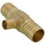 1-1/4" PEX x 1-1/4" PEX x 3/4" PEX Brass Tee (Lead Free)