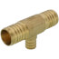 1-1/4" PEX x 1-1/4" PEX x 3/4" PEX Brass Tee (Lead Free)