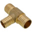 1-1/2" PEX x 1-1/2" PEX x 1-1/4" PEX Brass Tee (Lead Free)