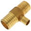 2" PEX x 2" PEX x 1" PEX Brass Tee (Lead Free)