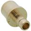 3/8" PEX x 1/2" Male Sweat Copper Fitting DZR Brass Adapter (Lead Free)