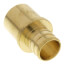 3/4" PEX x 3/4" Male Sweat Copper Fitting Brass Adapter (Lead Free)