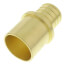 1" PEX x 1" Male Sweat Copper Fitting Brass Adapter (Lead Free)