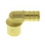1/2" PEX x 1/2" Copper Fitting Brass Elbow (Lead Free)