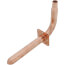 3/4" PEX Crimp Copper Stub Out Elbow w/ Ear (4-1/2" x 8")