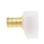 1/2" PEX Crimp x 1/2" FIP Faucet Swivel Adapter - Plastic Nut (Lead Free)