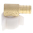 1/2" PEX Crimp x 1/2" FIP Swivel Elbow - Plastic Nut (Lead Free)