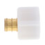 3/8" PEX Crimp x 1/2" FIP Lav Swivel Adapter - Plastic Nut (Lead Free)