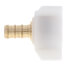 1/2" PEX Crimp x 7/8" Straight Swivel Toilet Adapter - Plastic Nut (Lead Free)