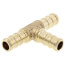 3/8" PEX DZR Brass Tee (Lead Free)