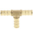 3/8" PEX DZR Brass Tee (Lead Free)