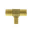 3/4" PEX x 3/4" PEX x 1/2" PEX Brass Tee (Lead Free)