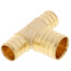 3/4" PEX x 3/4" PEX x 1" PEX Brass Tee (Lead Free)