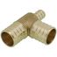 1" PEX x 1/2" PEX x 1" PEX DZR Brass Tee (Lead Free)