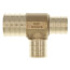 1" PEX x 3/4" PEX x 3/4" PEX DZR Brass Tee (Lead Free)