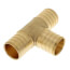 1" PEX Brass Tee (Lead Free)